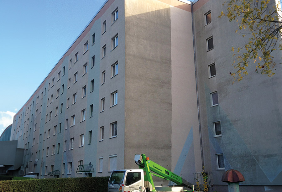 Fassadenreinigung Gewerbe Darmstadt